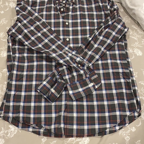 J Crew Heathered Cotton Plaid Button Down Shirt New - Picture 12 of 12